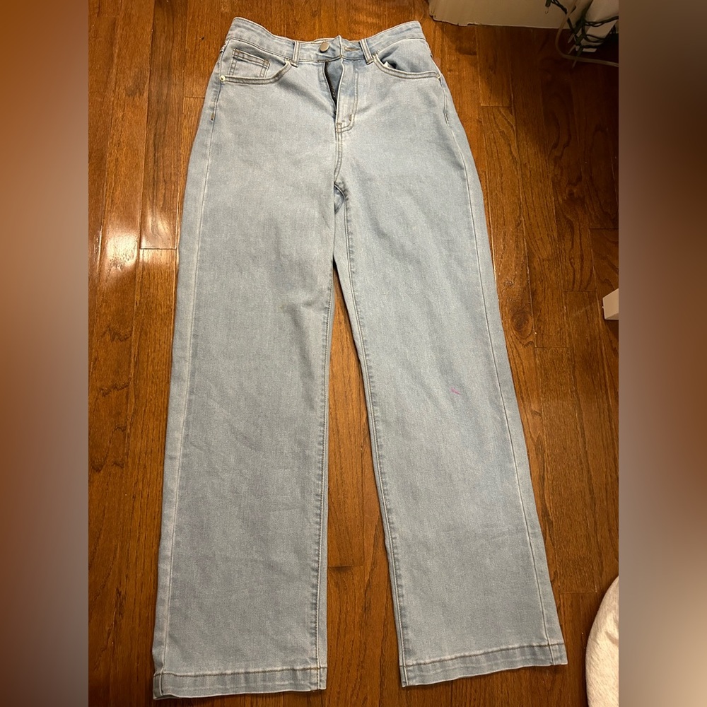 Women’s High waisted baggy boyfriend jeans